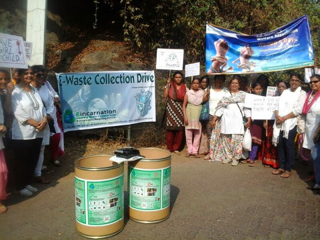 E waste collection drive